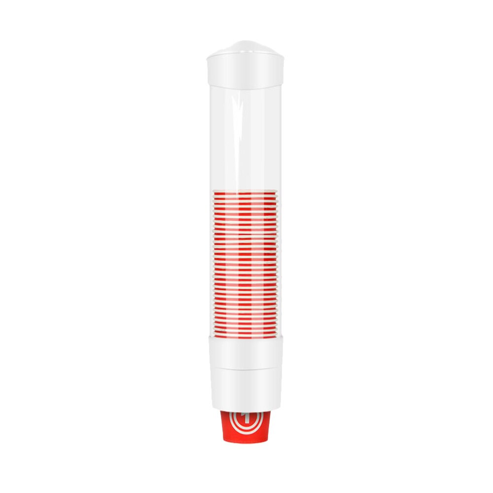 Papier Mural Porte-Gobelet Jetable Tasse Distributeur Automatique de Boisson Support De Verre Sans Gobelet en papier Blanc: White