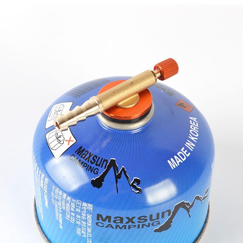 Universal Gas Refill Adapter Outdoor Valves Connector Stove Cylinder Tank Accessories Canister Tool