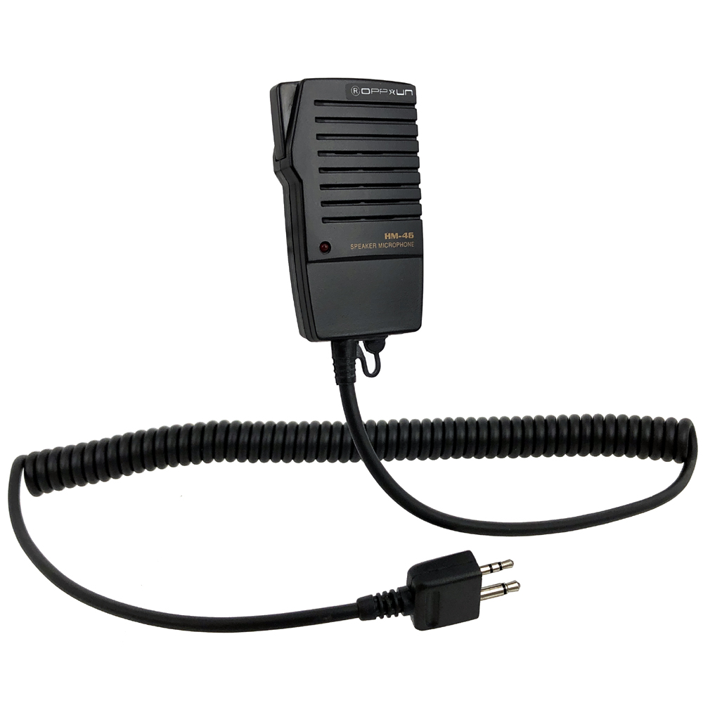 Speaker Mic Microphone for ICOM IC-V8 V82 V85 IC-T2H T8A 2AT E90 W32A IC-T2H IC-T7H Walkie Talkie Two Way Radio HM-46