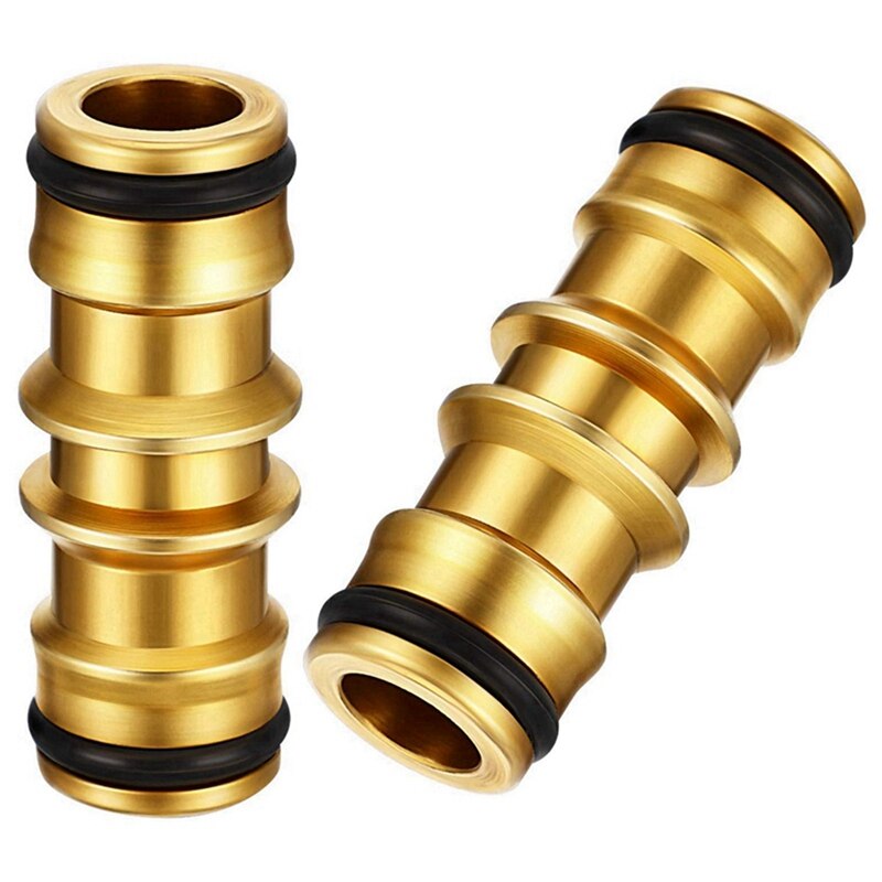 4 Pcs Garden Hose Quick Connector Male Hose End Connector Extender & 1 Set Garden Irrigation Hose Connectors Kit