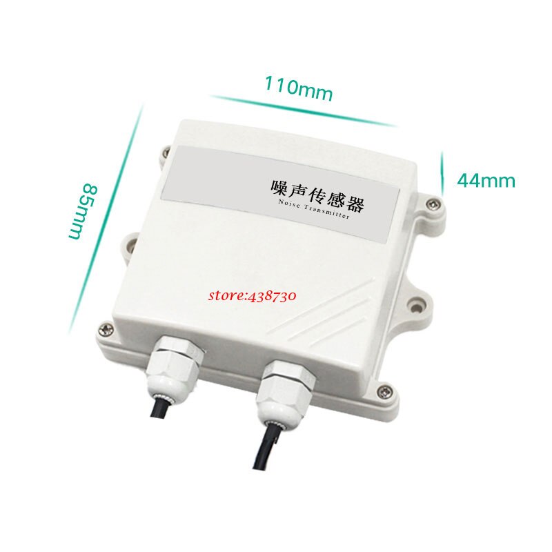 Sensor de ruido del tiempo 4-20mA/transmisor de ruido/instrumento de detección de decibelios analógicos 30-120DB