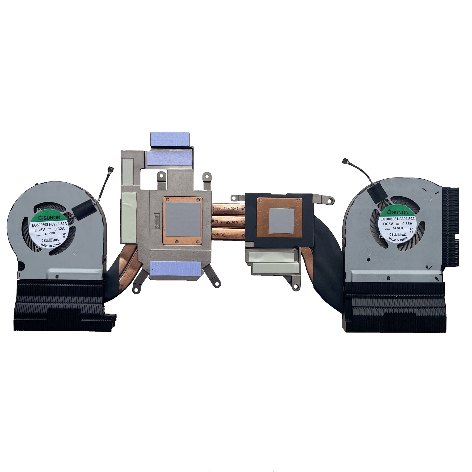 LSC Original For DELL Alienware 13 R3 Laptop Heatsink With Fan AT1Q7002SS0 AT1Q7001SS0 CN-0MTCH7 MTCH7 CN-09NNY1 CN-05H8Y5