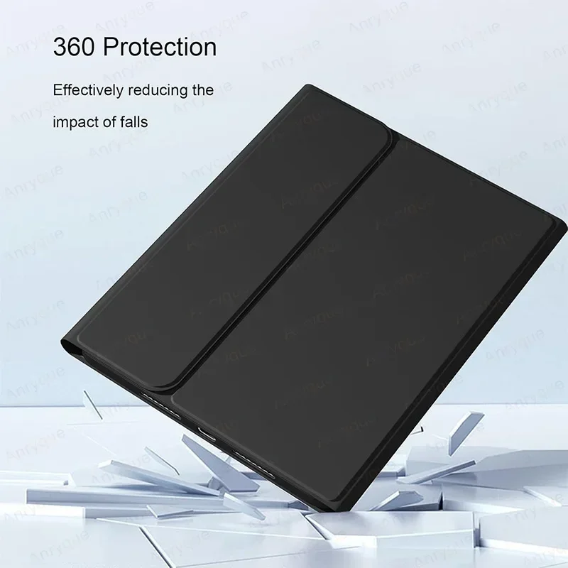 Draadloze Toetsenbord Case voor iPad Air 11 ''M2 2024 Air 6e Generatie met Potlood Houder Afneembare Toetsenbord cover Funda