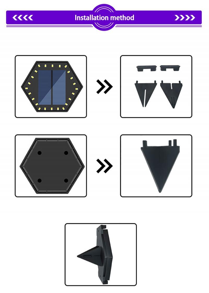 Outdoor Waterproof Solar Underground Light Garden Light Landscape Buried Lights Solar Powered Ground Light In-ground Light