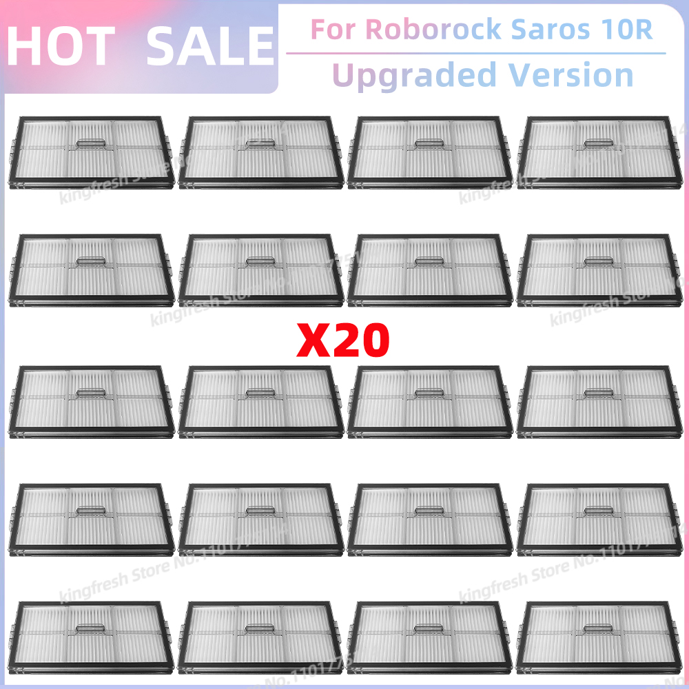 Fit For ( Roborock Saros 10R / Roborock S9 MaxV Slim / G20S Ultra) Vacuum Parts Main Roller Side Brush Filter Mop Cloth Dust Bag: Gold