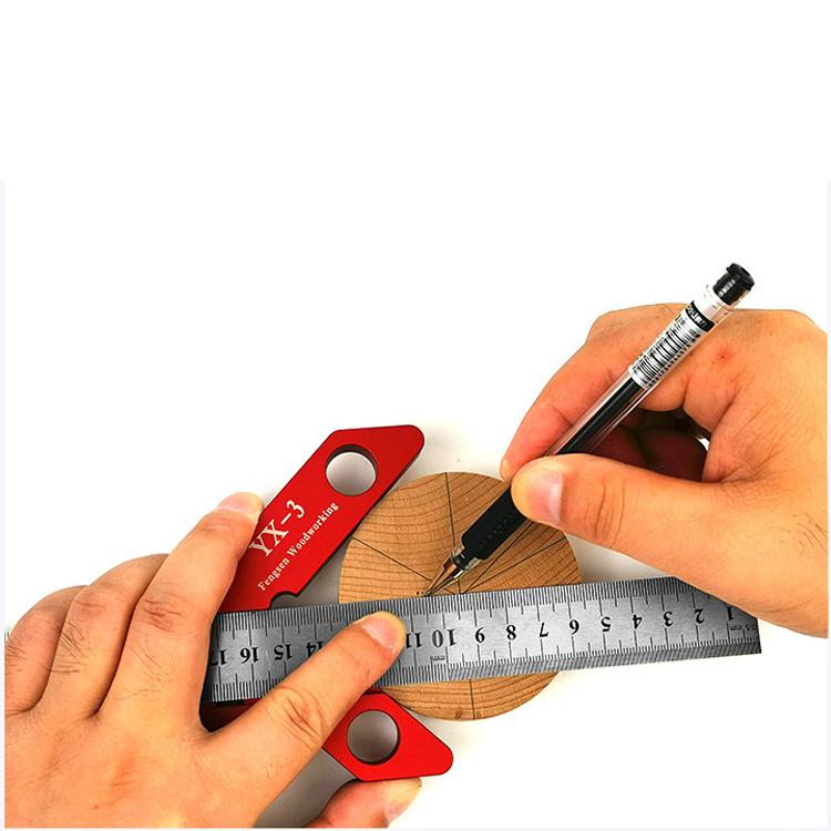 Petit Outil De Centrage Et Mesure D'Angle 90° - Pour Menuisier, Machiniste, Bricolage Précision