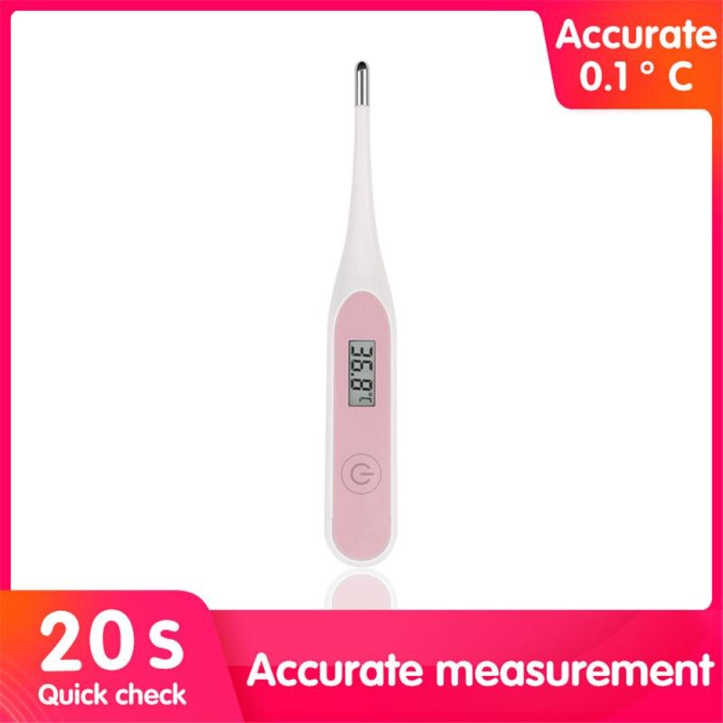 Fahrenheit digital liquid crystal thermometer 20 seconds baby adult oral axillary thermometer safe no contact thermometer.