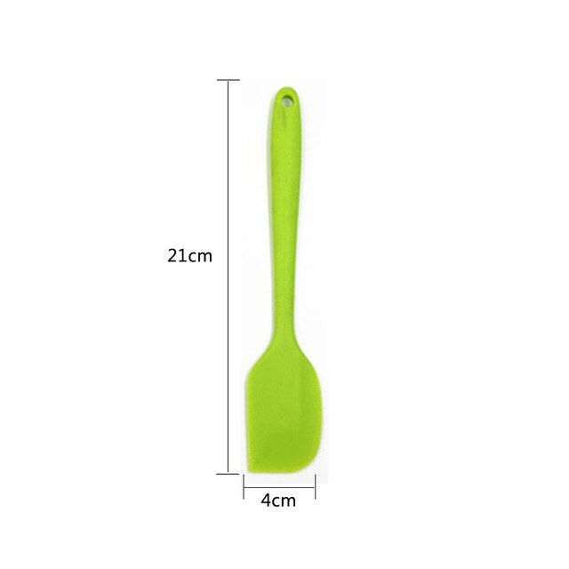 Cake tools Silicone Cream Butter Cake Spatula Mixing Batter Scraper Brush Butter Mixer Cake Brushes Baking Tool Kitchenware: I