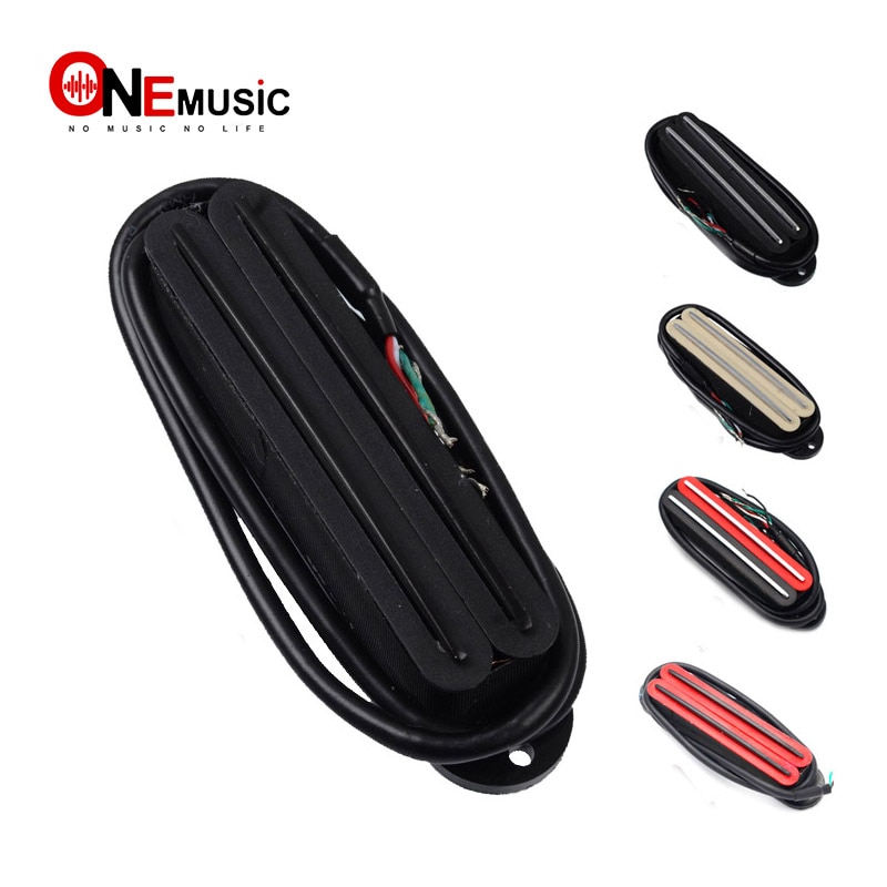 Double Coil Humbucker Pickup Sensitive Response and Clear Tone Single Pickup for Electric Guitar