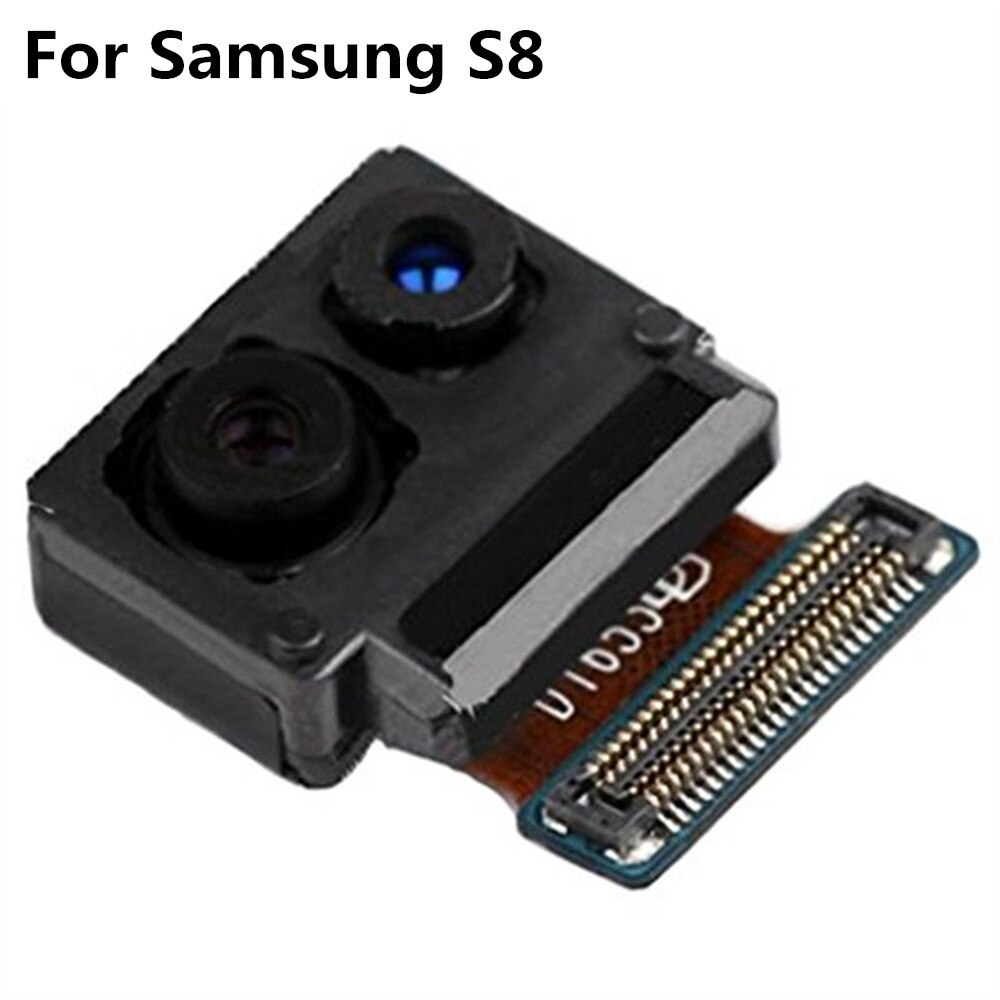 Przedni obiektyw aparatu do Samsung Galaxy S4 S5 S6 G920 S7 S8 S9 krawędzi S10 S20 S21 Plus G955F stoi mały aparat Flex Cable części