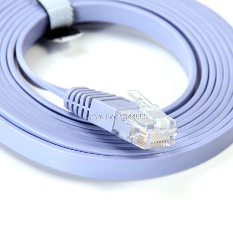 1m/2m/3m/5m/10m/15m/20m/25m/30m cat 6 cat 6 litteä utp ethernet-verkkokaapeli  rj45 patch lan -johto reitittimeen/dsl-modeemiin
