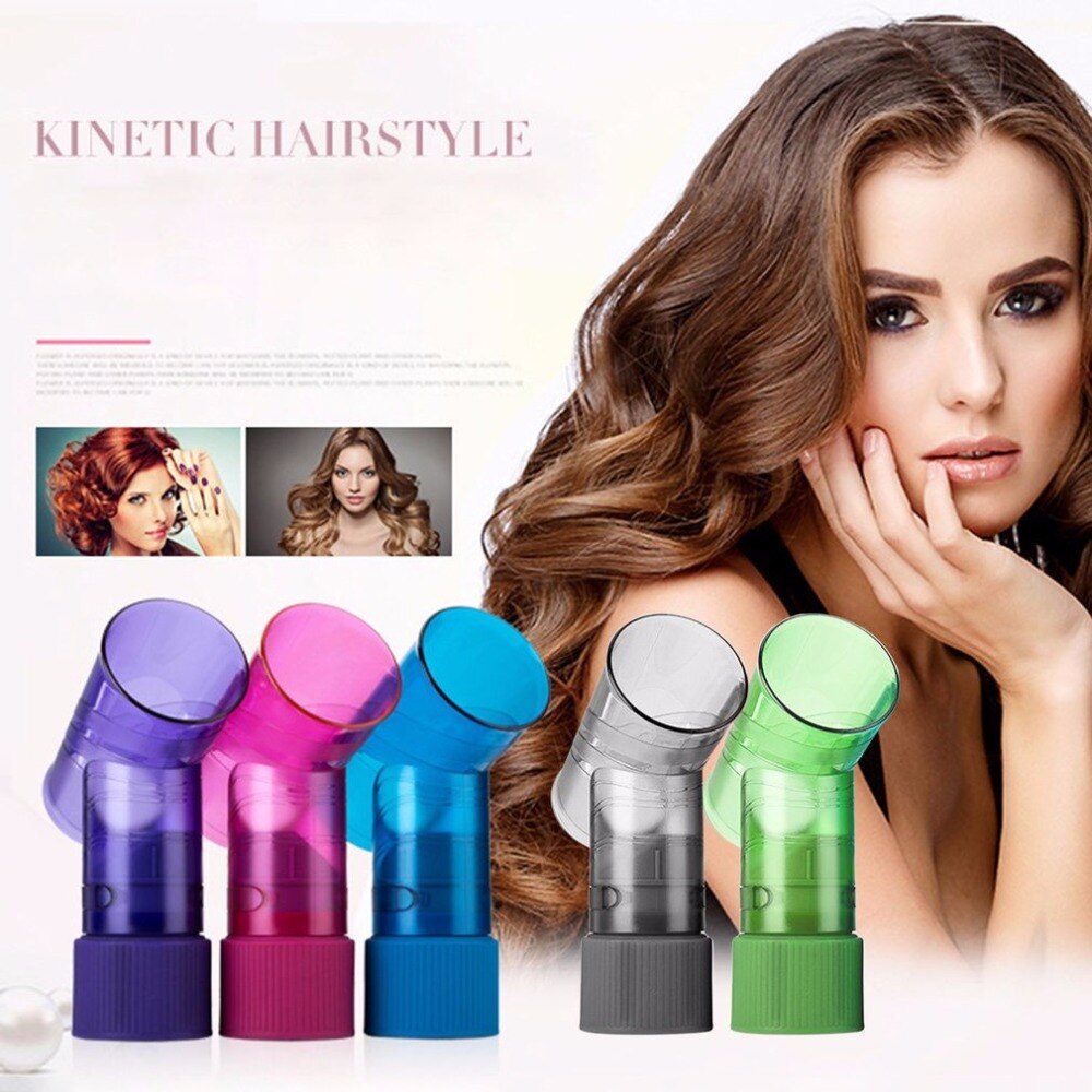 Design prático diy difusor de cabelo salão de beleza magia rolo de cabelo secagem tampão secador de cabelo vento onda secador de cabelo capa ferramentas estilo de cabelo