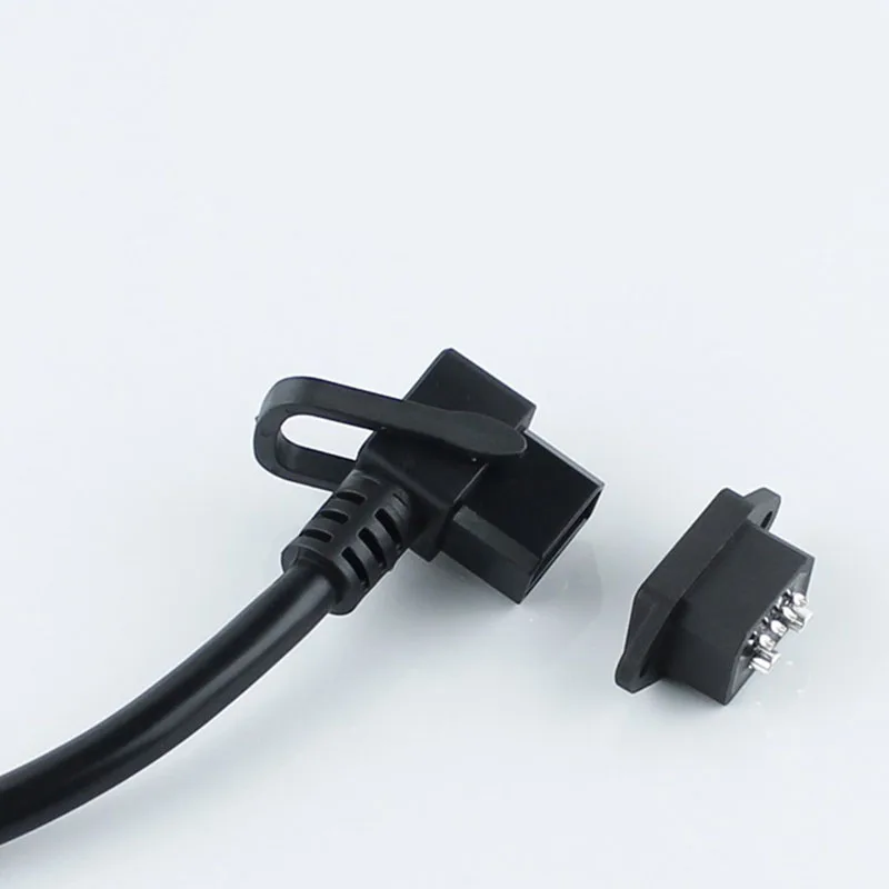 Câble de connecteur de charge de batterie au lithium pour véhicule électrique, prise de charge mâle et femelle, tête de batterie d'alimentation pour vélo électrique, 40A, 2 + 4, 2 + 6