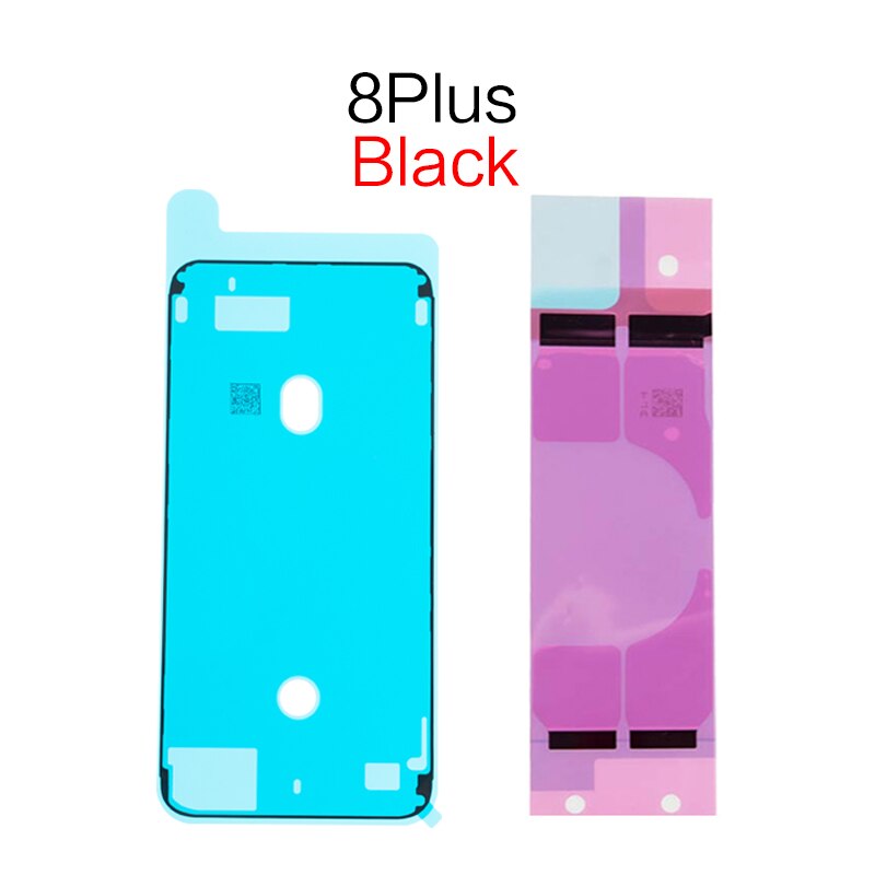 Geschikt Voor Iphone 6 6S 7 8 Plus X Xr Xs Max Lcd-scherm Frame Frame Kit + Batterij sticker Waterdichte Lijm 1 Set