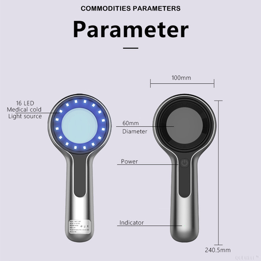 Woods Lamp Skin Analyzer For Skin UV Magnifying For Beauty Facial Testing Wood Lamp Light Skin Analysis Detection Skin Care
