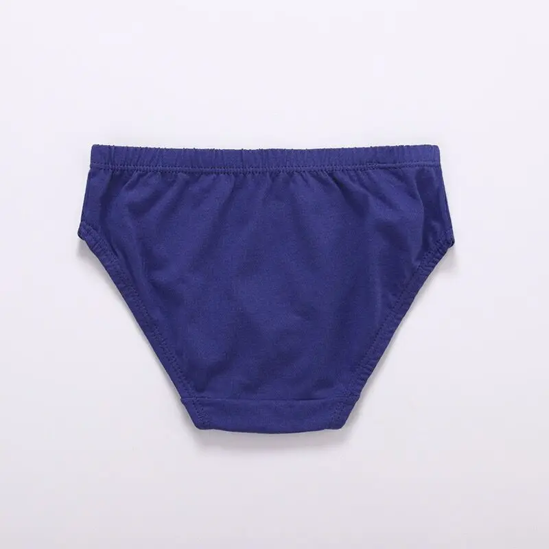 12 pz/lotto tinta unita morbido ragazzi mutandine intimo per bambini slip tuta for1-10Years