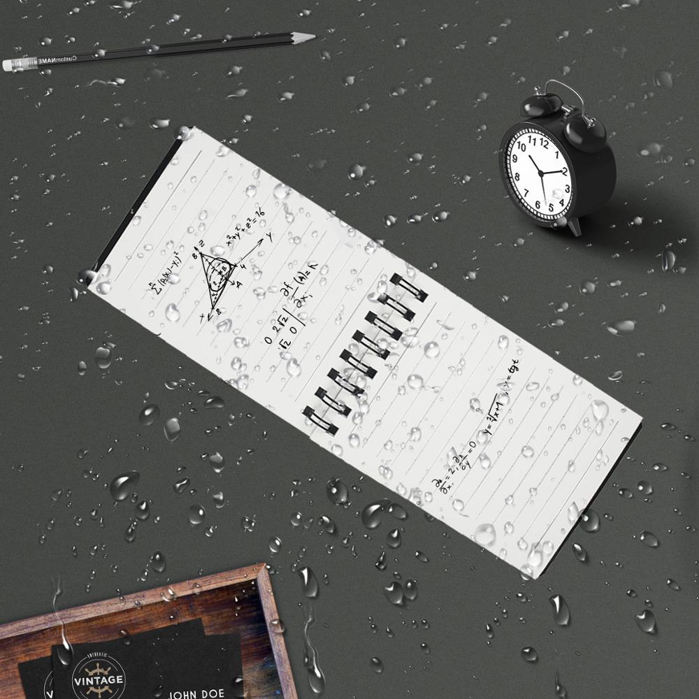 A7 size Mini Erasable Notebook Smart Reusable notebook Microwave Wave Cloud Erase Notepad Portable Diary Office School