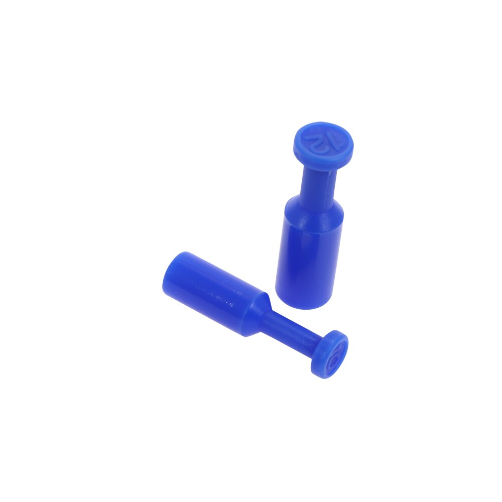 10pcs Blue Nylon Pneumatic Blanking Plug Hose Tube Push Fit Connector Air Line 4/6/8/10/12MM