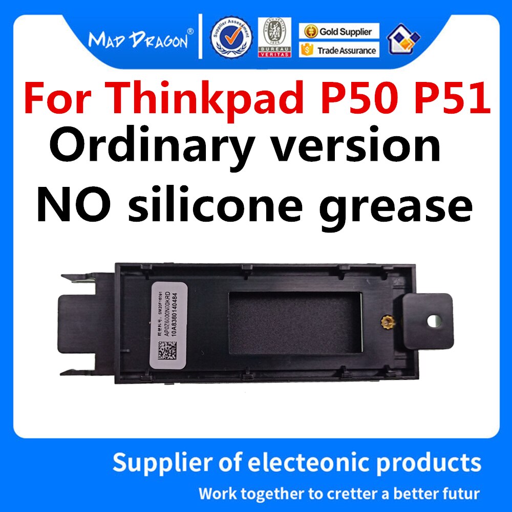Pci M.2 Hdd _ Cable_Caddy Tray_Silver Papier Voor Lenovo Thinkpad P50 P51 Serie 00UR798 00UR835 00UR836 DC02C007C10 SC10K04563: regular version