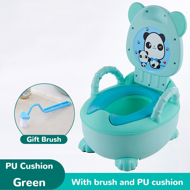 Pot de formation pour enfants et bébé en plastique,chaise siège toilette formation pour enfant bas âge, motif mignon et doux,