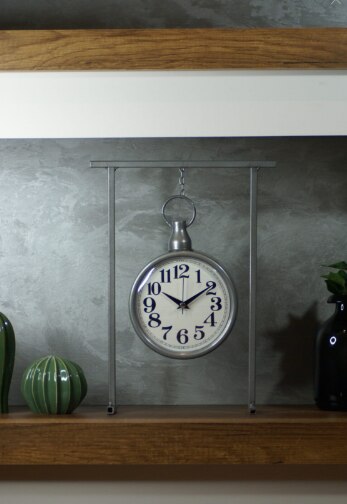 Luminous Wall Clocks Large Clock watch Horloge 3D DIY Acrylic Mirror Stickers Quartz Wall Klock Modern mute: GRAY