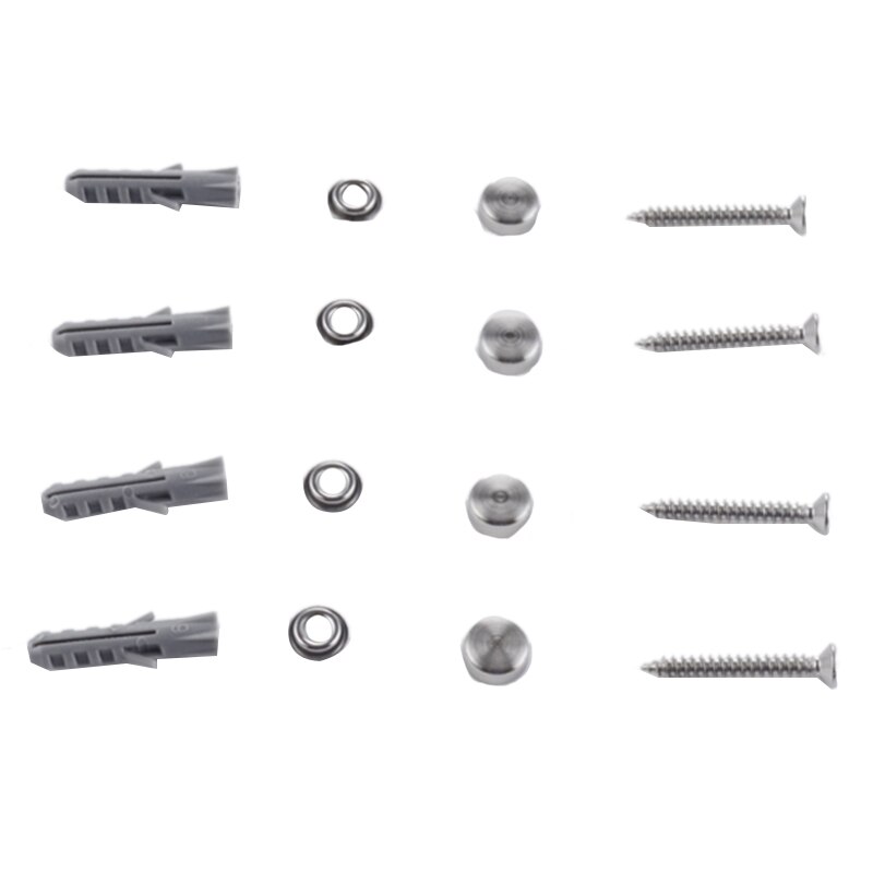 Stainless Steel Screw Single Coat Hat Hooks, Bath Towel Hook, Kitchen Hooks, Heavy Duty Wall Mount Hooks (Pack of 10)