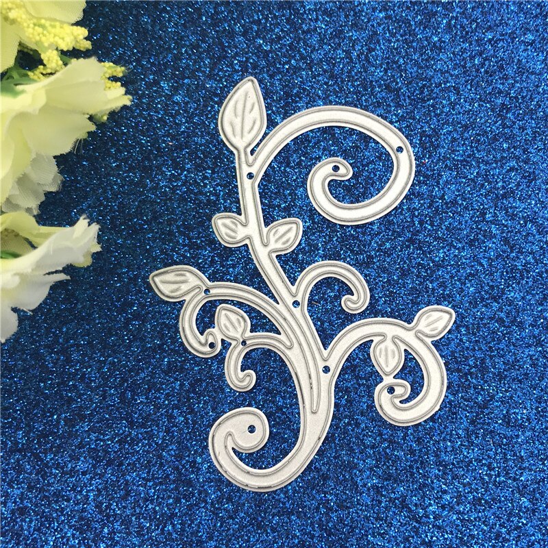 Leaf bloem Bladeren Stansen Sterft DIY Scrapbooking Die Cuts Sterft Metalen Fotoalbum Decor Embossing Papier Crad Ambachten