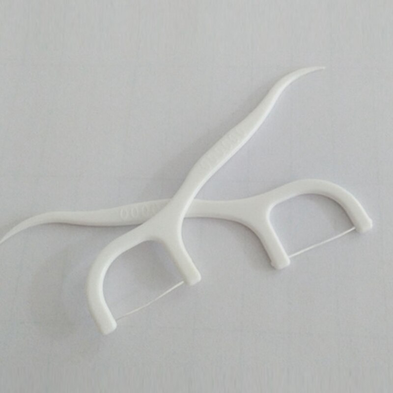 50 stuks tandzijde, flosser, tandenstokers, stokjes, tanden reinigen, mondverzorging, 7.5cm tandengereedschappen