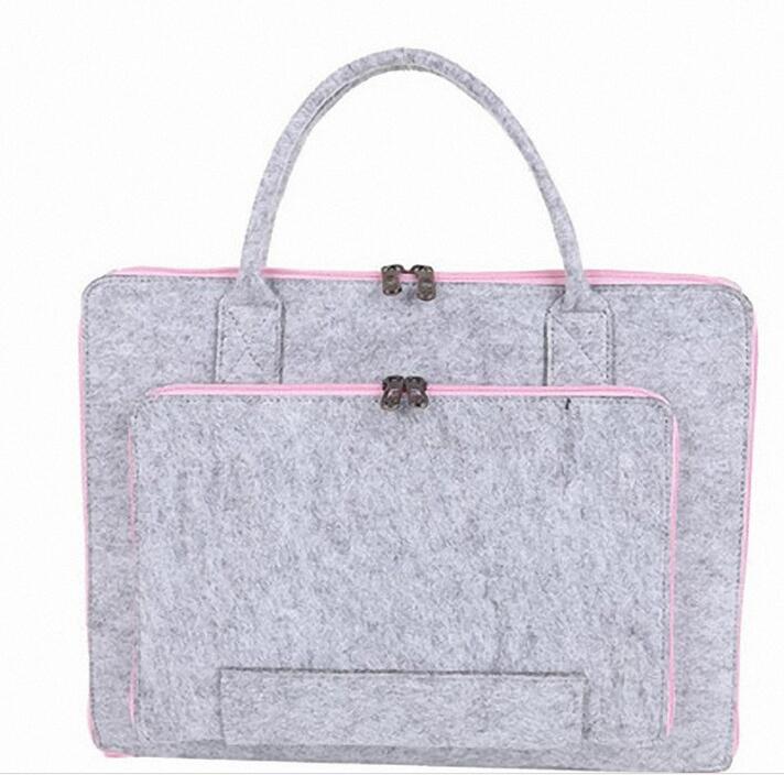 Laptop bag felt laptop sleeve notebook computer c grandado