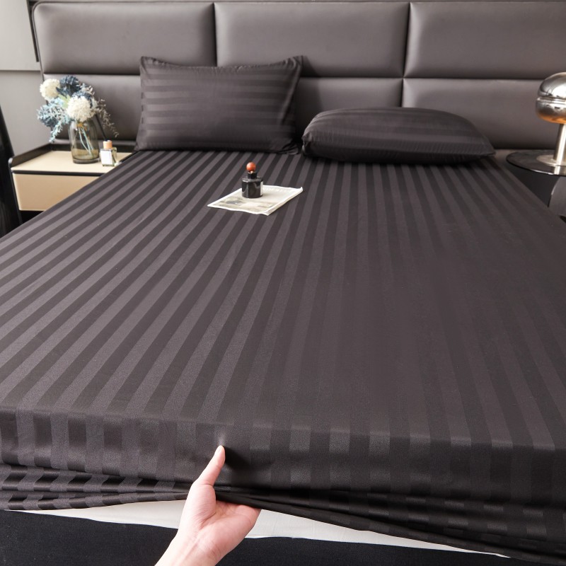 Glattes Bettlaken, hautfreundliches Spannbetttuch, Sommer-Bettbezug, Einzel-/Königin-/König-Größe-Bettwäsche, Sabanas (Kissenbezug, Bestellung benötigen)