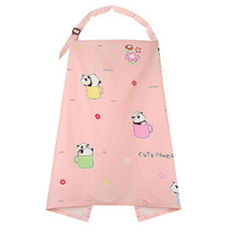 Katoen Outdoor Moeder Voeden Moederschap Borst Verpleging Pads Covers Schort Shawl Anti-Geleegd Borstvoeding Cover Sjaal Handdoek: Pink