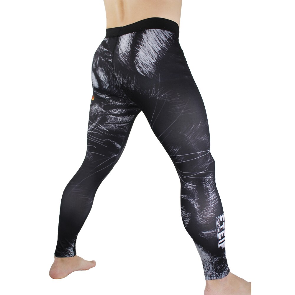 MMA-mallas de compresión para hombre, pantalones cómodos de fibra de cloro, antipresión, Leggings de talla opcional para adultos