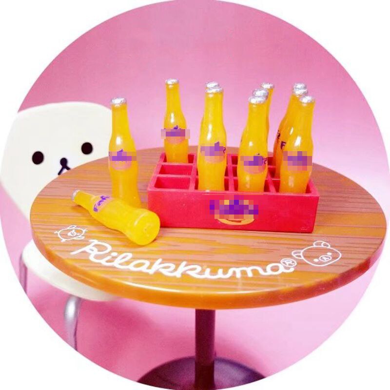 1 sæt = 13 stk 1/12 skala miniature mad scene model til blyth, bjd dukke legetøj mini drinks dukkehus klassisk legetøj