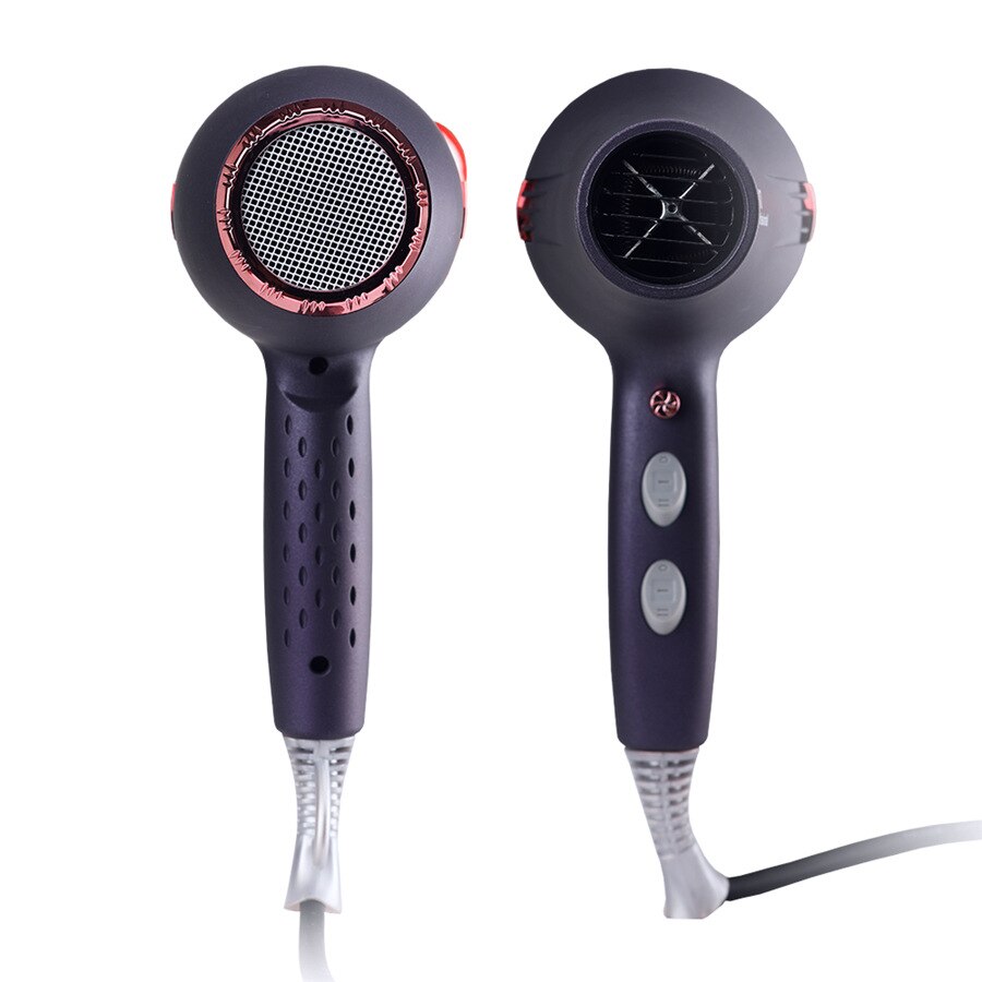 EU Powerful Hair Dryer 220V 2000W Fast Heating And Cold Adjustment Ionic Air Blow Dryer with Air Collecting Nozzl DC motor