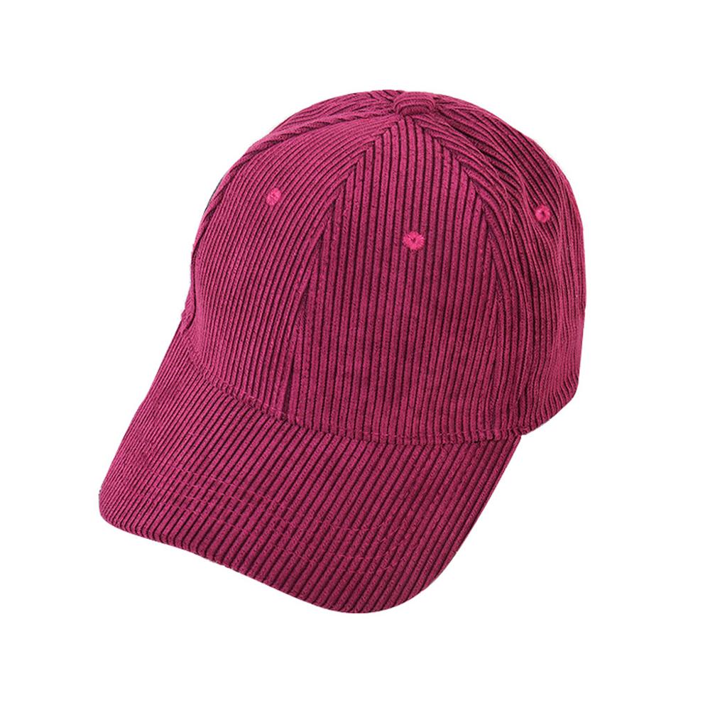 Unisex Corduroy Cap Women Summer Berets Peaked Cap Messy Hat Sun Caps H1