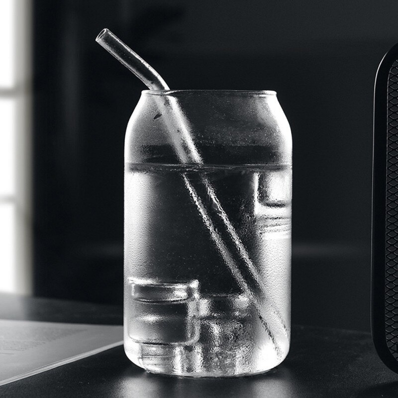 20 oz grote bierglazen in de vorm van een blik, biervormige drinkglazen, tumbler bierglazen, geweldig voor elk drankje en elke gelegenheid.