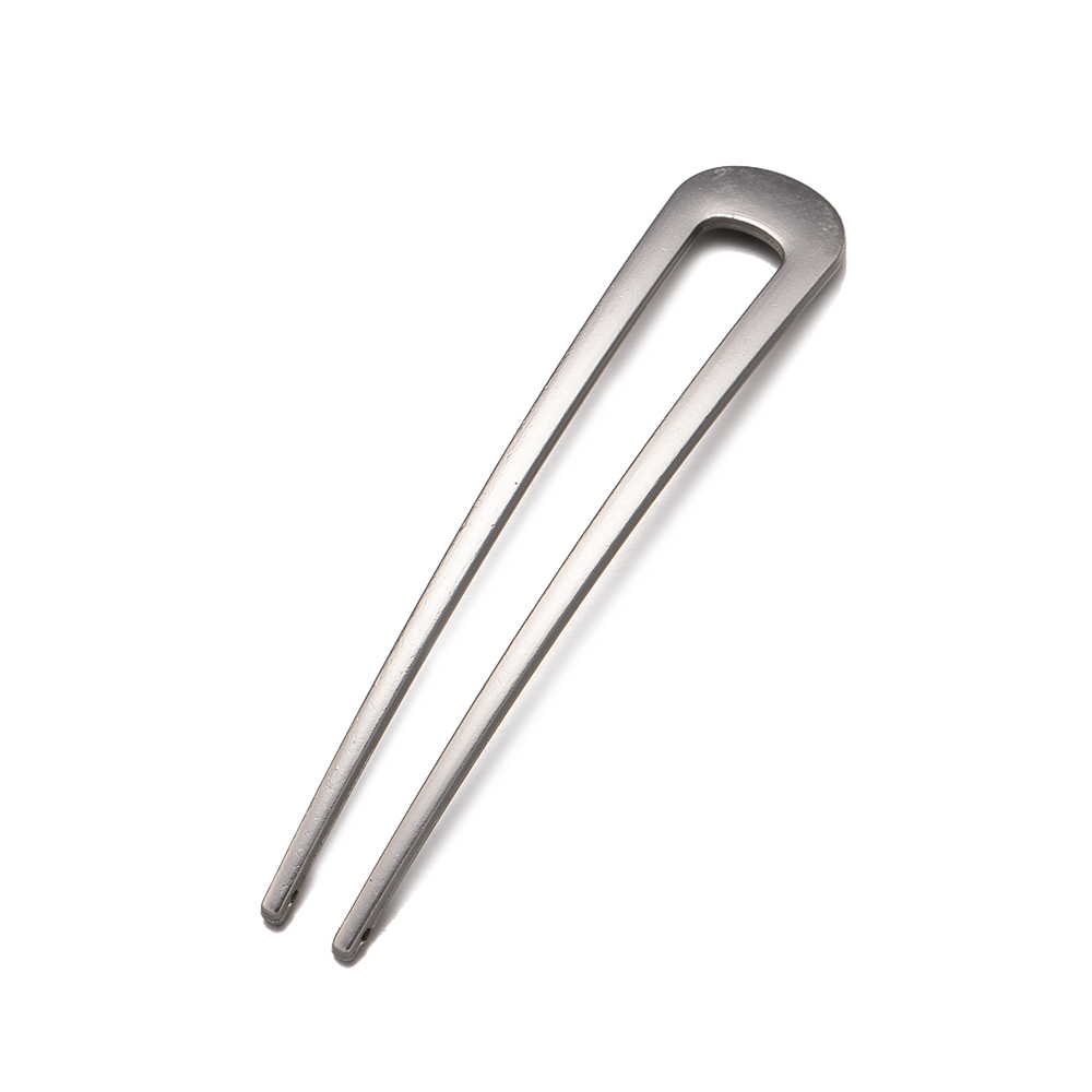 1Pcs 10cm Metal U Shaped Hairpin Hair Stick Pins For Women Girls Hairstyles Holder Simple Jewellery Accessories Supplies Crafts: None