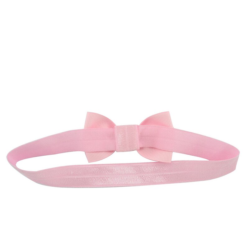 10Pcs Kids Meisjes Strik Hoofdband Elastische Haarband Haar Accessoires Multicolor #330