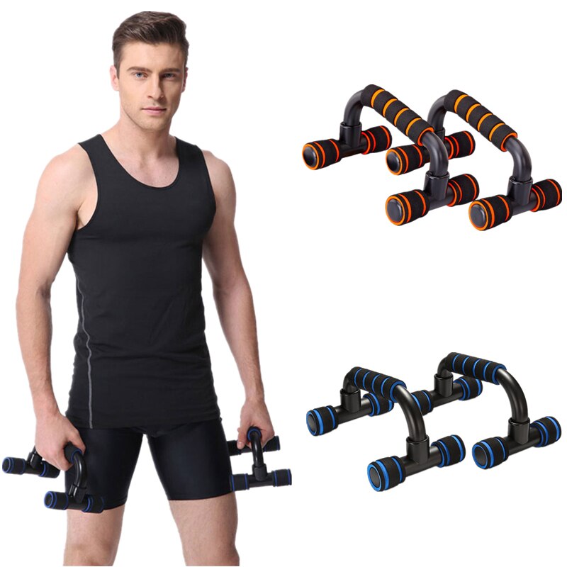 Soporte de flexiones antideslizante para Fitness en casa, manijas de gimnasio, barras de ejercicio, brazo, pecho, entrenamiento muscular, equipo de Culturismo