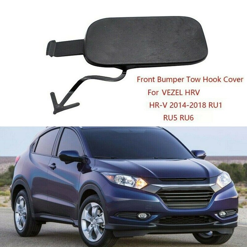 Front Bumper Towing Hook Cover Case Cap for HONDA VEZEL HRV HR-V Base Color 71104-T7A-000