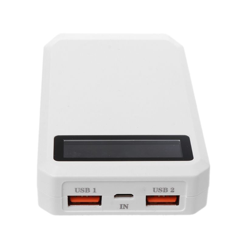 (Keine Batterie) Dual USB QC 3,0 Ausgang 3x 18650 Batterien DIY Energie Bank Kasten Halfter fallen Schnelle Ladegerät Für praktisch Tablette PC