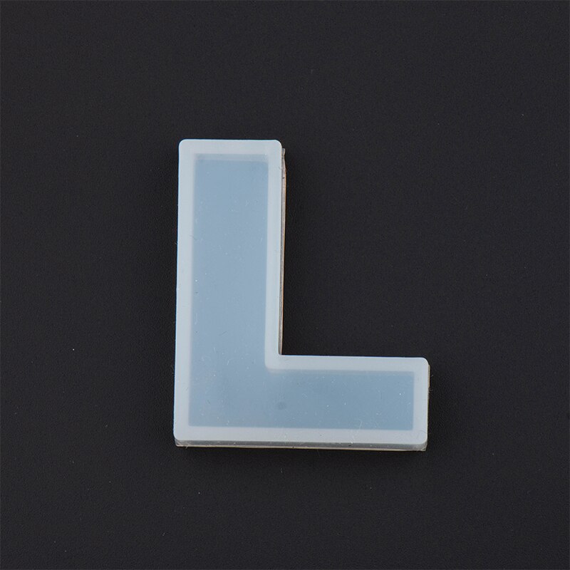 Digital English Alphabet Epoxy Resin Molds Mixed Style Silicone Casting Molds For DIY Jewelry Making Findings Supplies Component: L