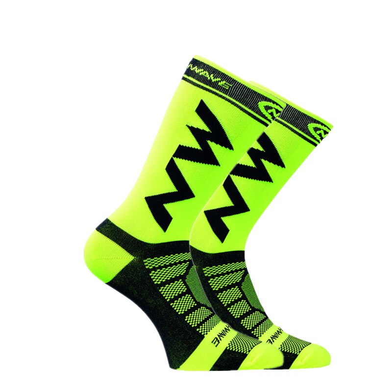 1 Paar Zomer Heren Fietsen Sport Sokken Fietsen Sokken Beschermen Voeten Ademend Outdoor Running Sokken Sport Sok Fit voor 39-44: type 6