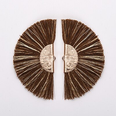 GUFEATHER L139,7cm,Cotton tassel,jewelry accessories,earrings accessories,diy,earrings making,decoration,2 pieces/lot: L13916