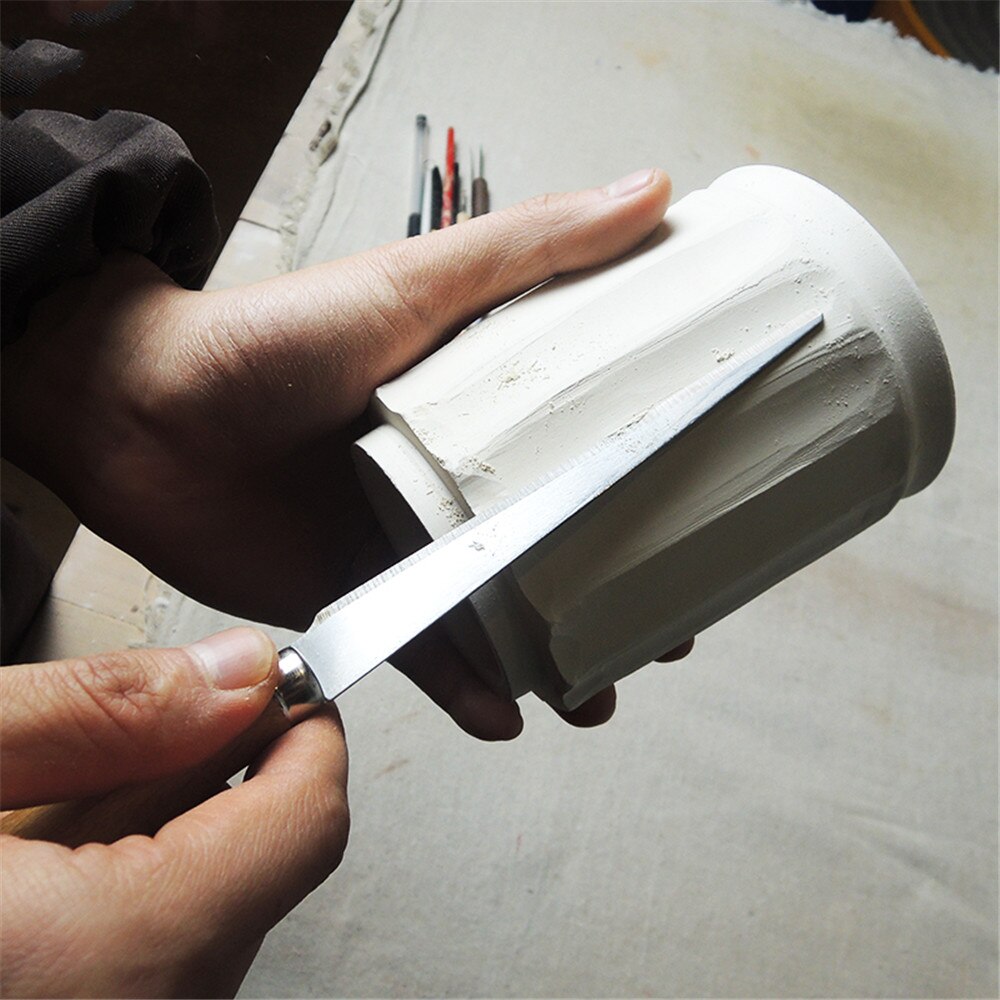 Fettling Knife for Pottery/Sculpting/Ceramic/Polymer Clay Carving Clay Knife Ceramic Craft Art Tools
