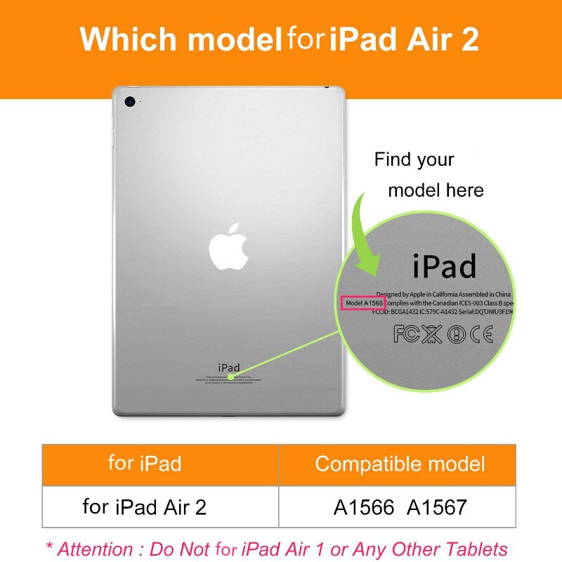 Pokrowiec na iPad Air 2 pokrowiec 360 stopni obrotowy inteligentny pokrowiec na ipad 9.7 pokrowiec A1567 A1566 na ipad 6. Generacji 2018 etui