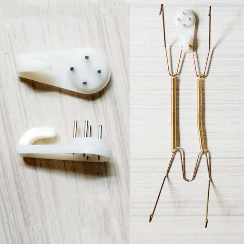 Suporte de parede de aço inoxidável para primavera, ganchos para prato, decoração, gancho para pratos, ganchos decorativos, suporte de parede para decoração de casa, 1 peça