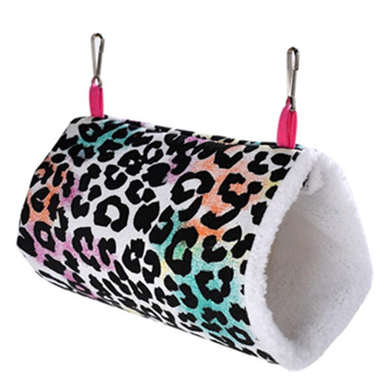 Small Pet Sleeping Bed Graffiti Pet Bed Hamster Hedgehog My Neighbor Totoro Parrot Tunnel Hammock Hamster Tunnel Toy Pet Tools: 03 S