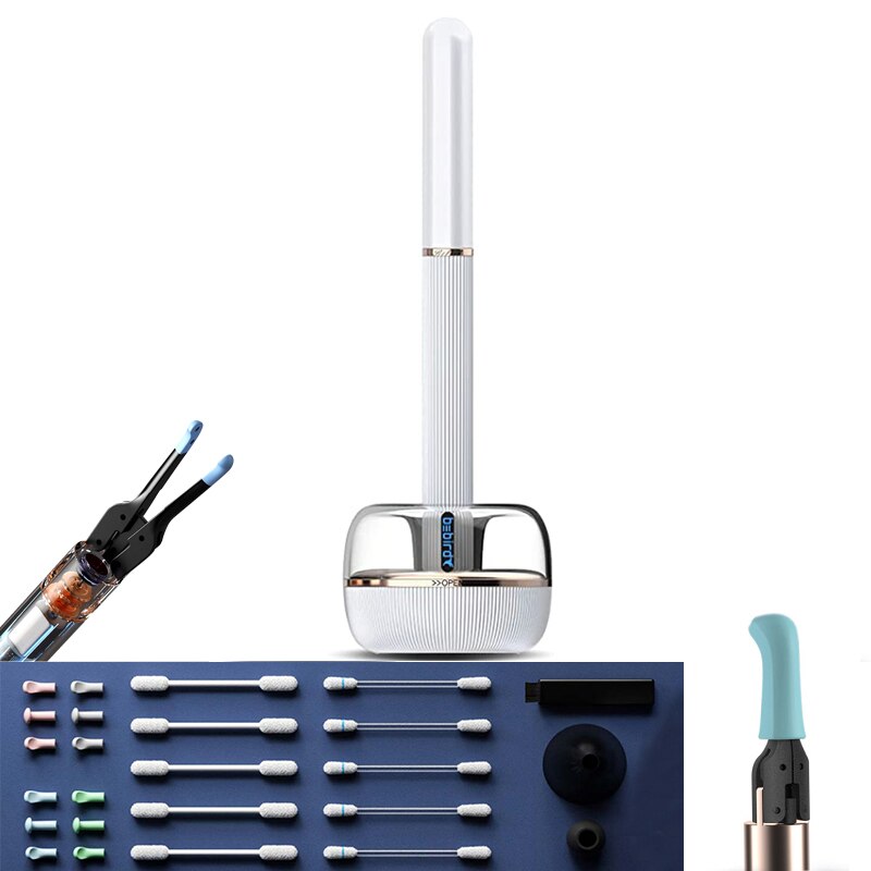 Bebird – nettoyeur d'oreille visuel intelligent R3 R1 Minifit, outil d'élimination de la cire, caméra de précision, Endoscope Otoscope numérique étanche, 300W: Note3 PRO White