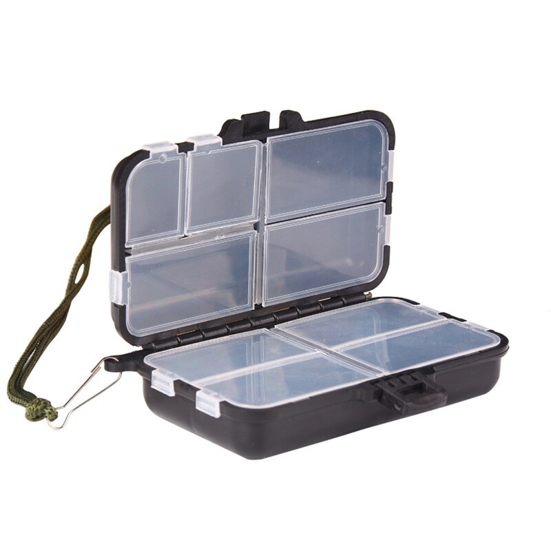 Boîte De Pêche Portable 4 Couches - Grande Capacité, Poignée Pliable, Siège Intégré - Noir - ABS Résistant (charge Max 40 Kg)